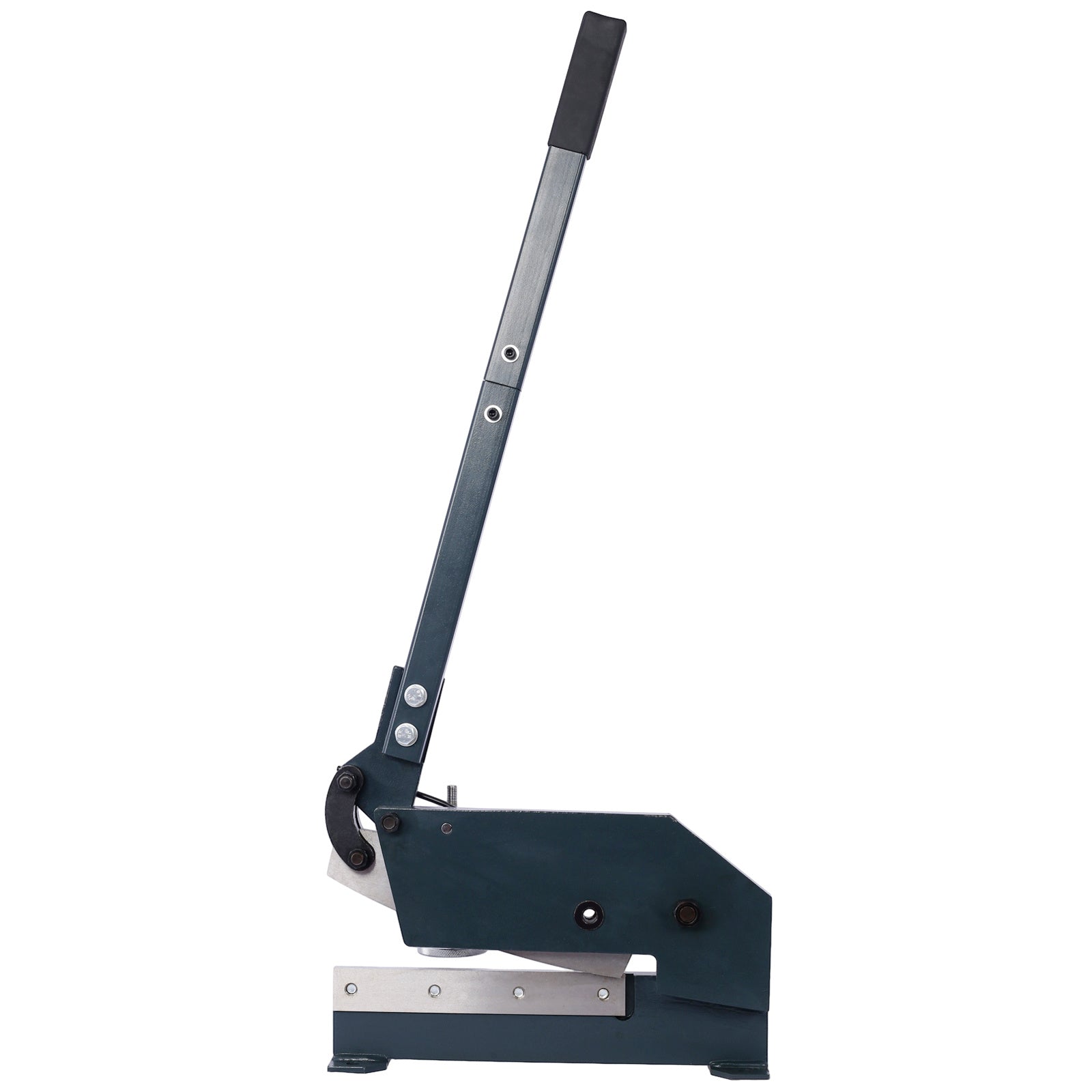 Industrial 12-Inch Sheet Metal Plate Shear, Solid Construction Mounting Type Metal Shear, High Precision Manual Hand Plate Shear