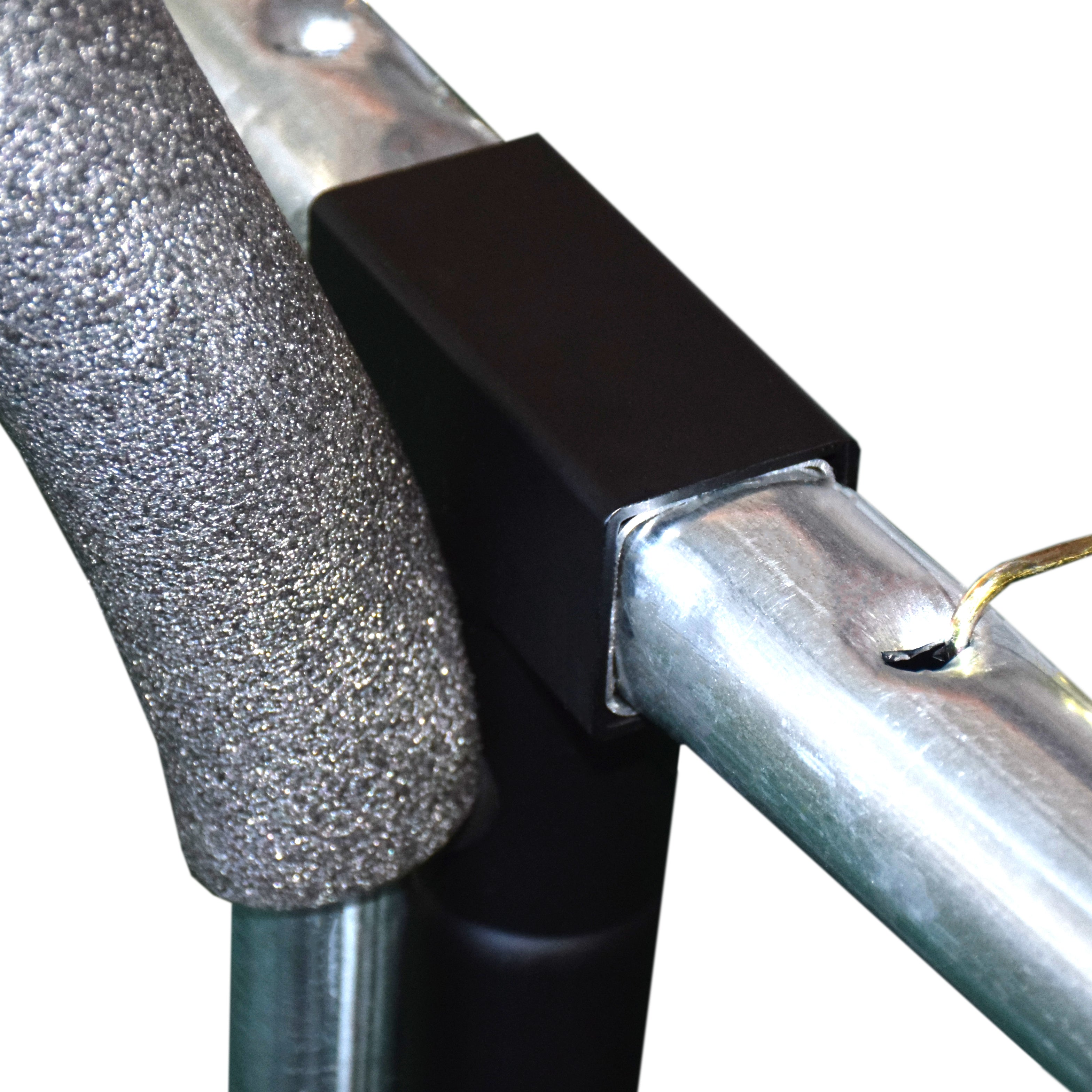 12FT Outdoor Big Trampoline With Inner Safety Enclosure Net, Ladder, PVC Spring Cover Padding, For Kids, Black&Orange Color