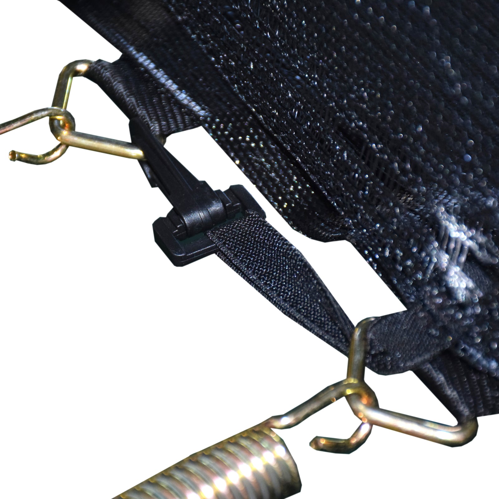 12FT Outdoor Big Trampoline With Inner Safety Enclosure Net, Ladder, PVC Spring Cover Padding, For Kids, Black&Orange Color