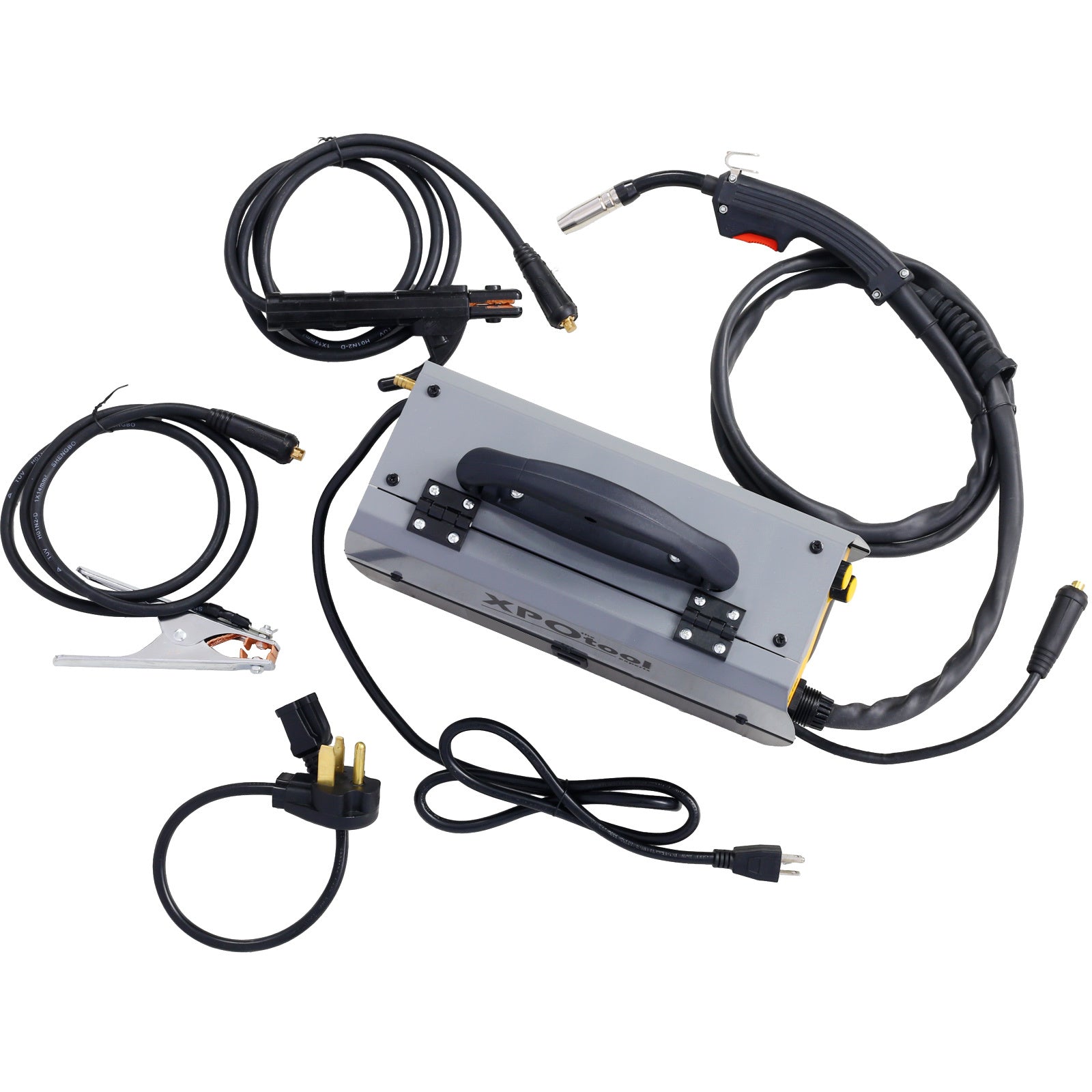 140A MIG Welder,110V/220V Dual Voltage multiprocess welder,Gas Gasless MIG Welding Machine,4 in 1 Flux MIG/Solid Wire/Lift TIG/Stick ARC Welder