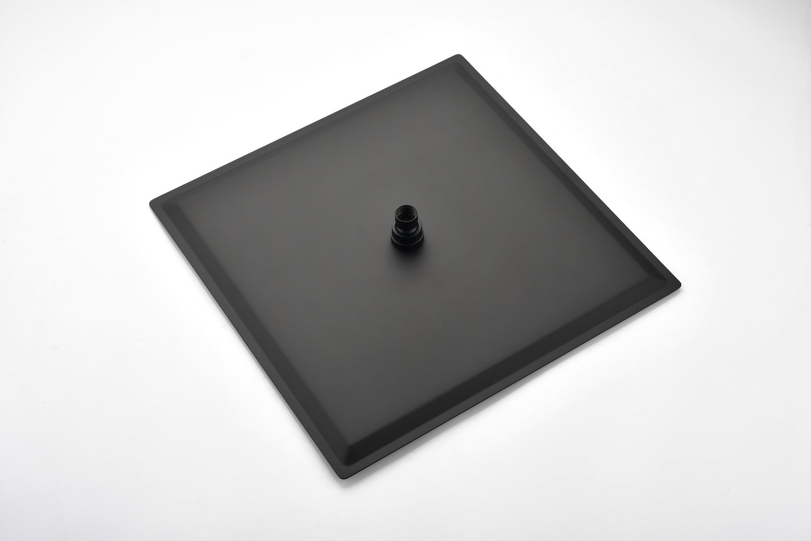 16 Inch Square Rain Shower Head Matte Black 304 Stainless Steel Showerhead