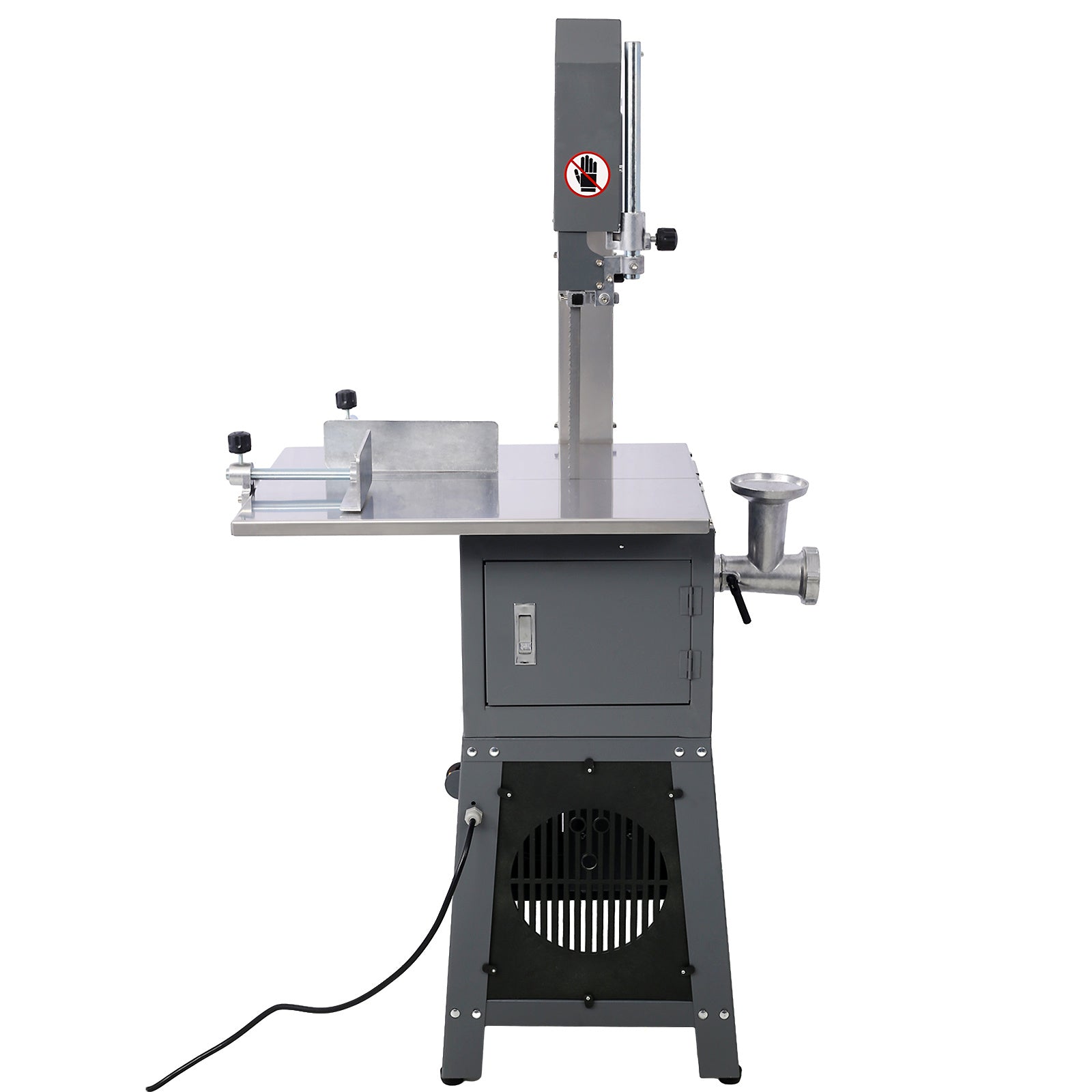 2-in-1 Commercial Butcher Band Saw and Sausage Stuffer , Machine Slicer Meat Bone Sausage Carne