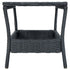 2 Piece Patio Lounge Set with Cushions Poly Rattan Dark Gray - WoodPoly.com