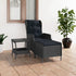 2 Piece Patio Lounge Set with Cushions Poly Rattan Dark Gray - WoodPoly.com