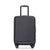 20" Carry on Luggage Lightweight Suitcase, Spinner Wheels, Black