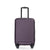 20" Carry on Luggage Lightweight Suitcase, Spinner Wheels, Purple