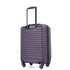 20" Carry on Luggage Lightweight Suitcase, Spinner Wheels, Purple
