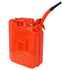 20 Liter (5 Gallon) Jerry Fuel Can with Flexible Spout, Portable Jerry Cans Fuel Tank Steel Fuel Can, Fuels Gasoline Cars, Trucks, Equipment, RED