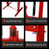 20 Ton Bottle Jack Shop Press, Bend, Straighten, or Press Parts, Install Bearings, U-Joints, Bushings, Ball Joints, and Pulleys,RED