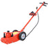 22 Ton Hydraulic Floor Jack Air-Operated Axle Bottle Jack with (4) Extension Saddle Set Built-in Wheels, Red