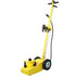 22 Ton Hydraulic Floor Jack Air-Operated Axle Bottle Jack with (4) Extension Saddle Set Built-in Wheels,Yellow