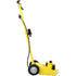 22 Ton Hydraulic Floor Jack Air-Operated Axle Bottle Jack with (4) Extension Saddle Set Built-in Wheels,Yellow