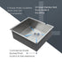 25 Inch Undermount Sink - 25"x22"x9" Undermount Stainless Steel Kitchen Sink 18 Gauge 9 Inch Deep Single Bowl Kitchen Sink Basin