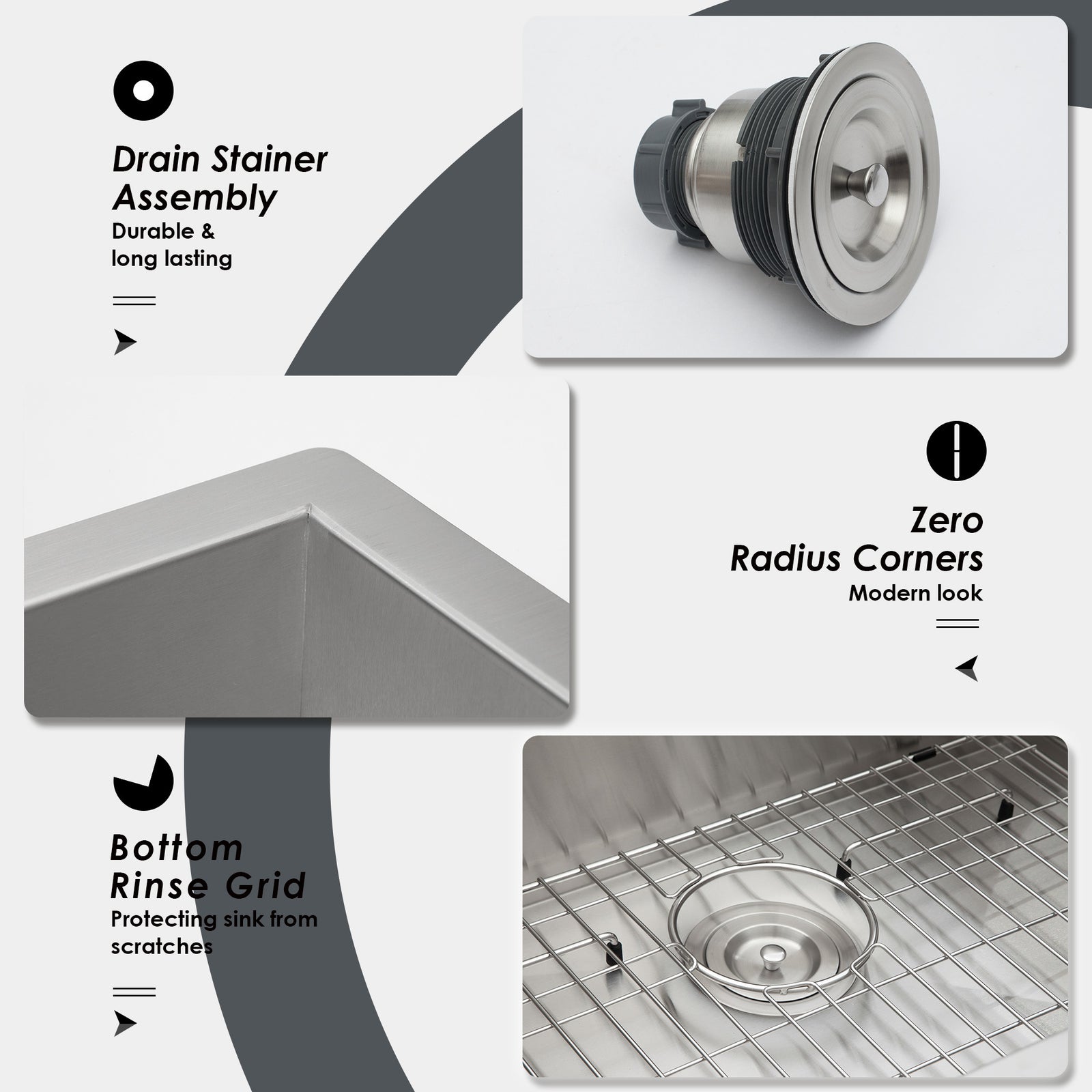 25 Inch Undermount Sink - 25