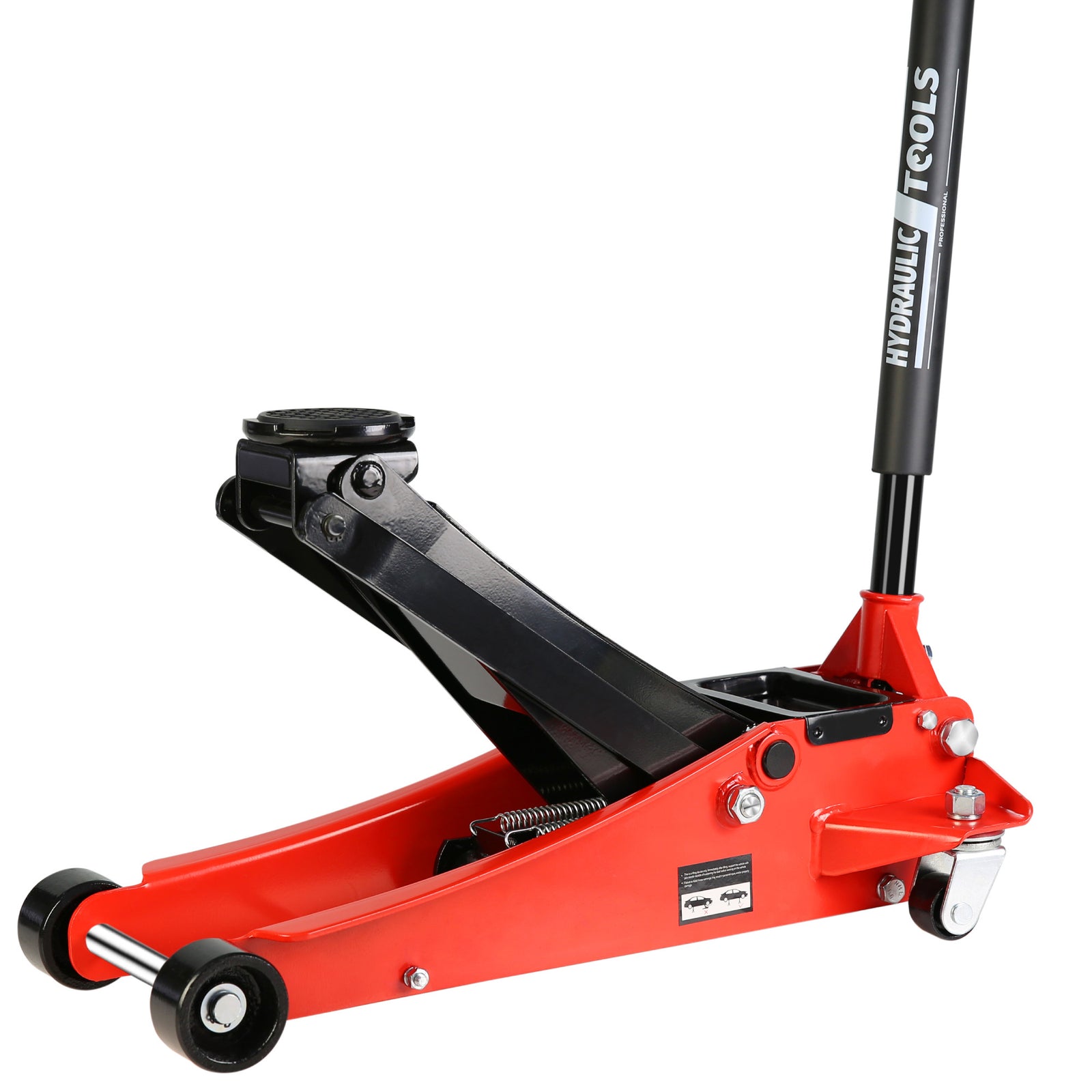2.5 Ton Low Profile Floor Jack,Steel Racing Floor Jack with Dual PistonsQuick Lift Pump,Hydraulic floor jack Lifting range 3.5