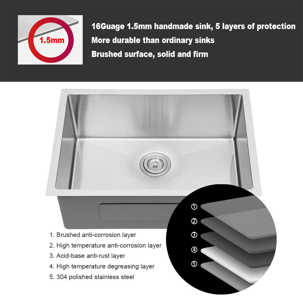 27 Inch Undermount Sink - 27