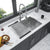 28 Inch Drop In Sink - 28 inch Kitchen Sink Drop in Topmount Single Bowl Sink 18 Gauge Stainless Steel Kitchen Sink Basin