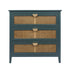 3 Drawer Cabinet,Natural rattan,American Furniture,Suitable for bedroom, living room, study