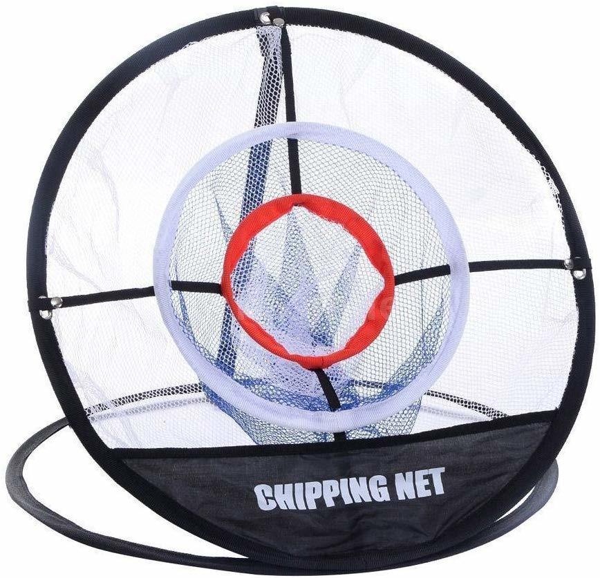 3-Layer Practice Net Portable Golf Chipping Net for Outdoor Indoor Backyard Sports Training Equipment Easy to Carry and Foldable - WoodPoly.com