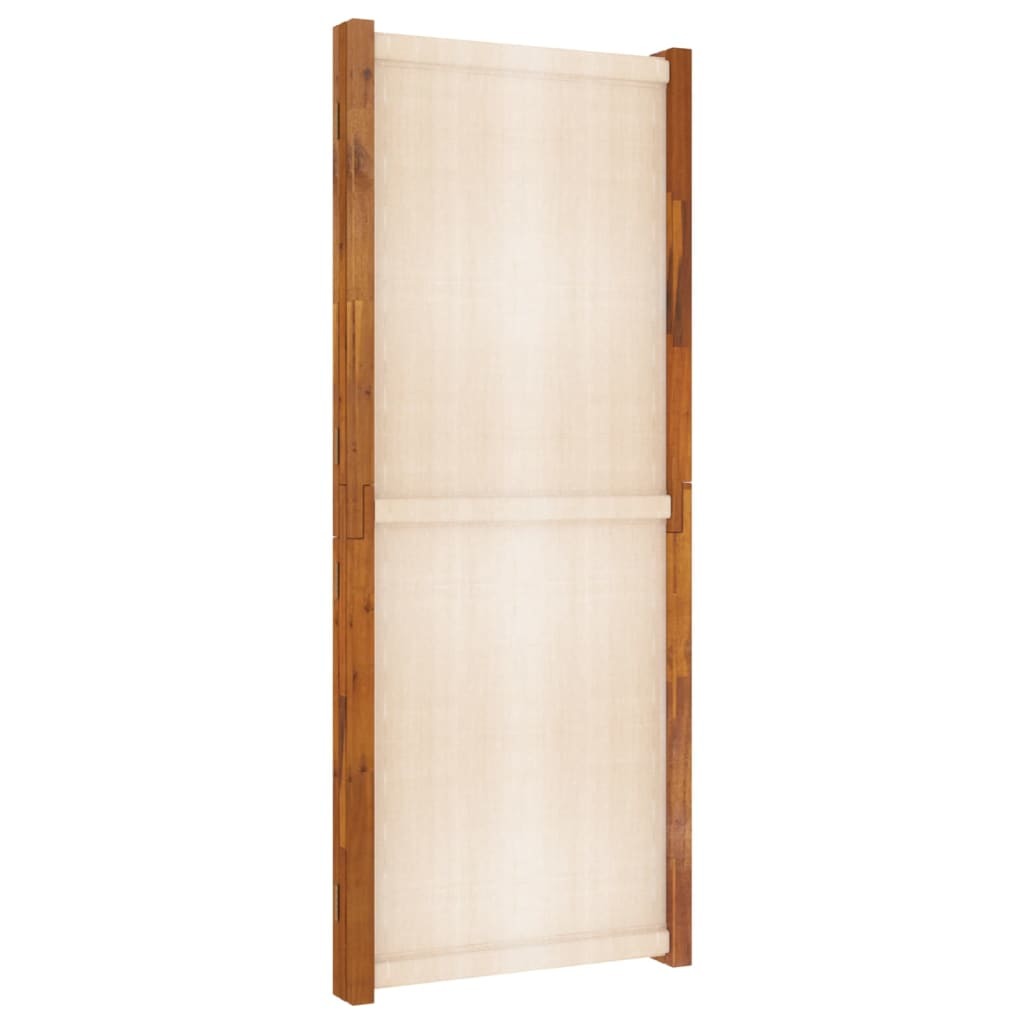 3-Panel Room Divider Cream White 82.7