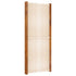 3-Panel Room Divider Cream White 82.7"x70.9"