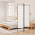 3-Panel Room Divider White 47.2"x78.7" Fabric
