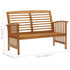 3 Piece Patio Lounge Set Solid Acacia Wood - WoodPoly.com