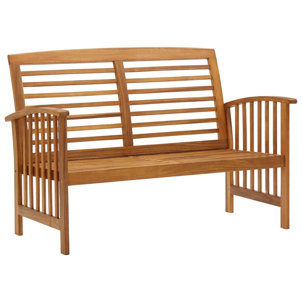 3 Piece Patio Lounge Set Solid Acacia Wood - WoodPoly.com