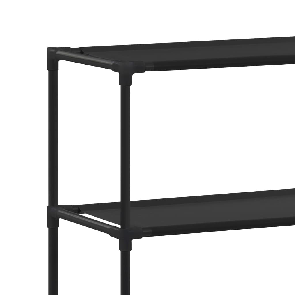 3-Tier Storage Rack over Laundry Machine Black 27.2