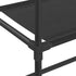3-Tier Storage Rack over Laundry Machine Black 27.2"x11"x66.5"