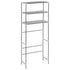 3-Tier Storage Rack over Laundry Machine Silver 27.2"x11"x66.5"