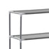 3-Tier Storage Rack over Laundry Machine Silver 27.2"x11"x66.5"