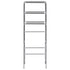3-Tier Storage Rack over Toilet Silver 20.9"x11"x66.5"
