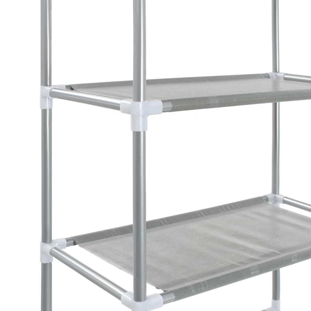 3-Tier Storage Rack over Toilet Silver 20.9