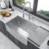 33 Farmhouse Sink - 33 Inch Kitchen Sink Stainless Steel 18 gauge Apron Front Kitchen Sink