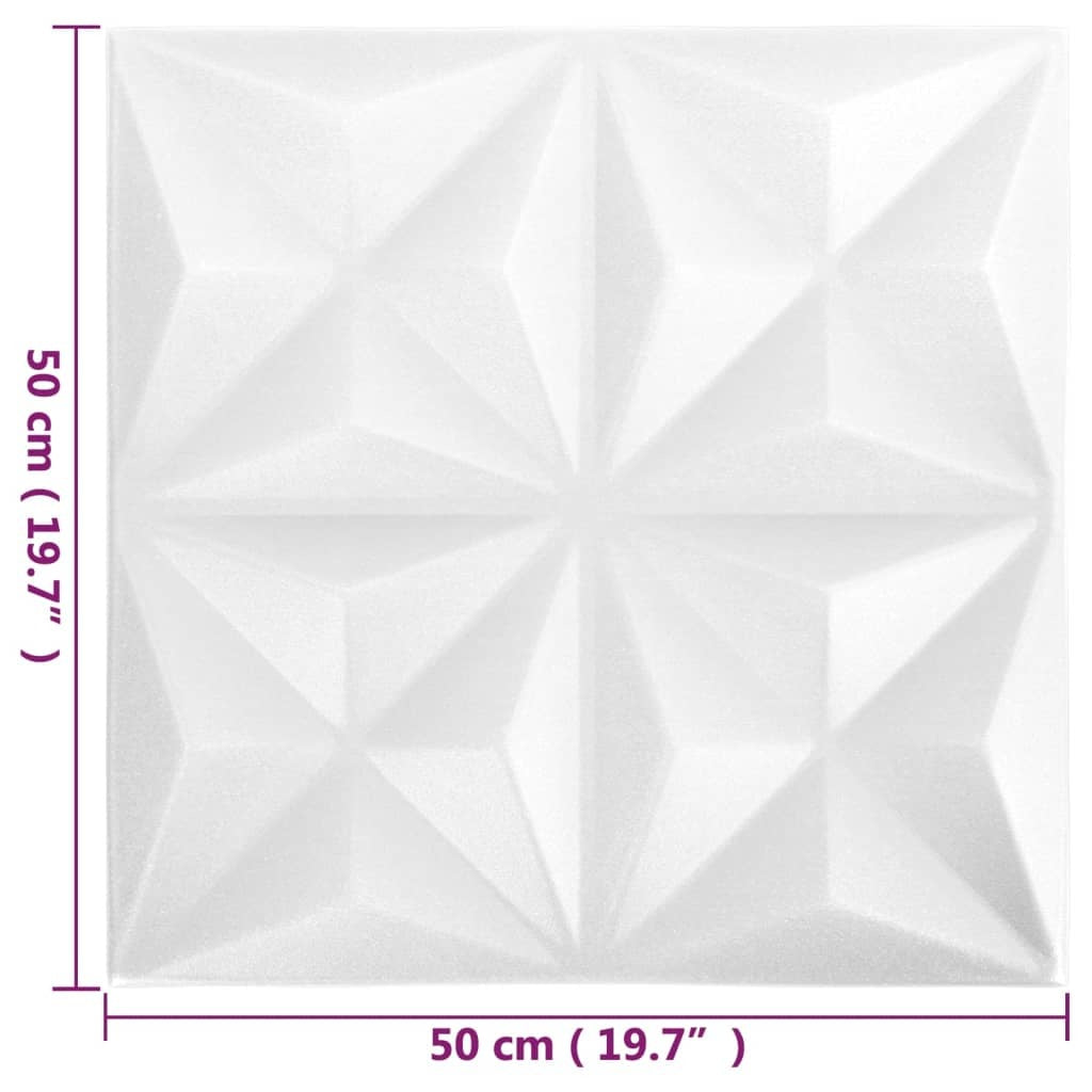 3D Wall Panels 24 pcs 19.7