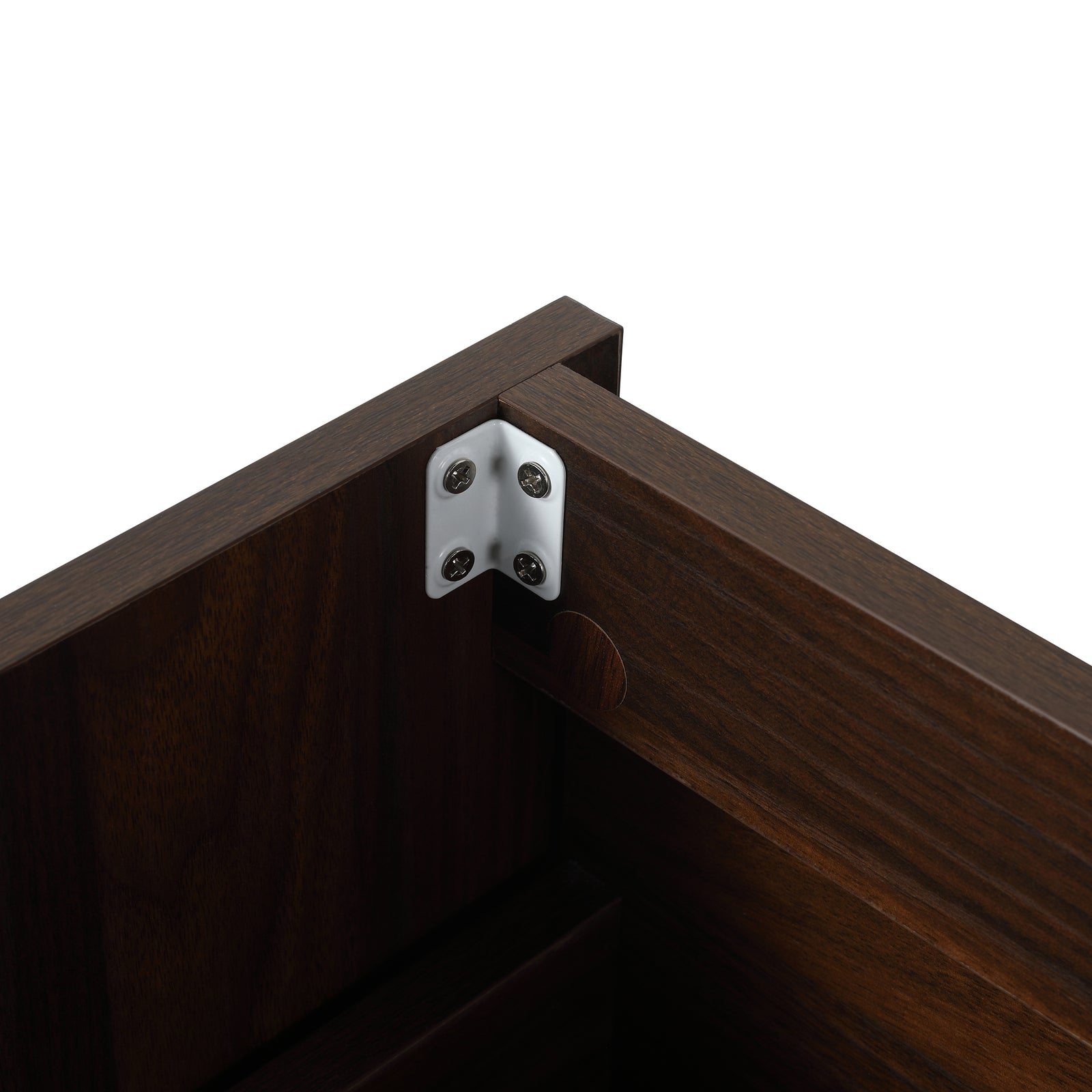 48 Inch Bathroom Vanity With Dual Sink, Resin Sink, 4 Soft Close Drawers, 48x18