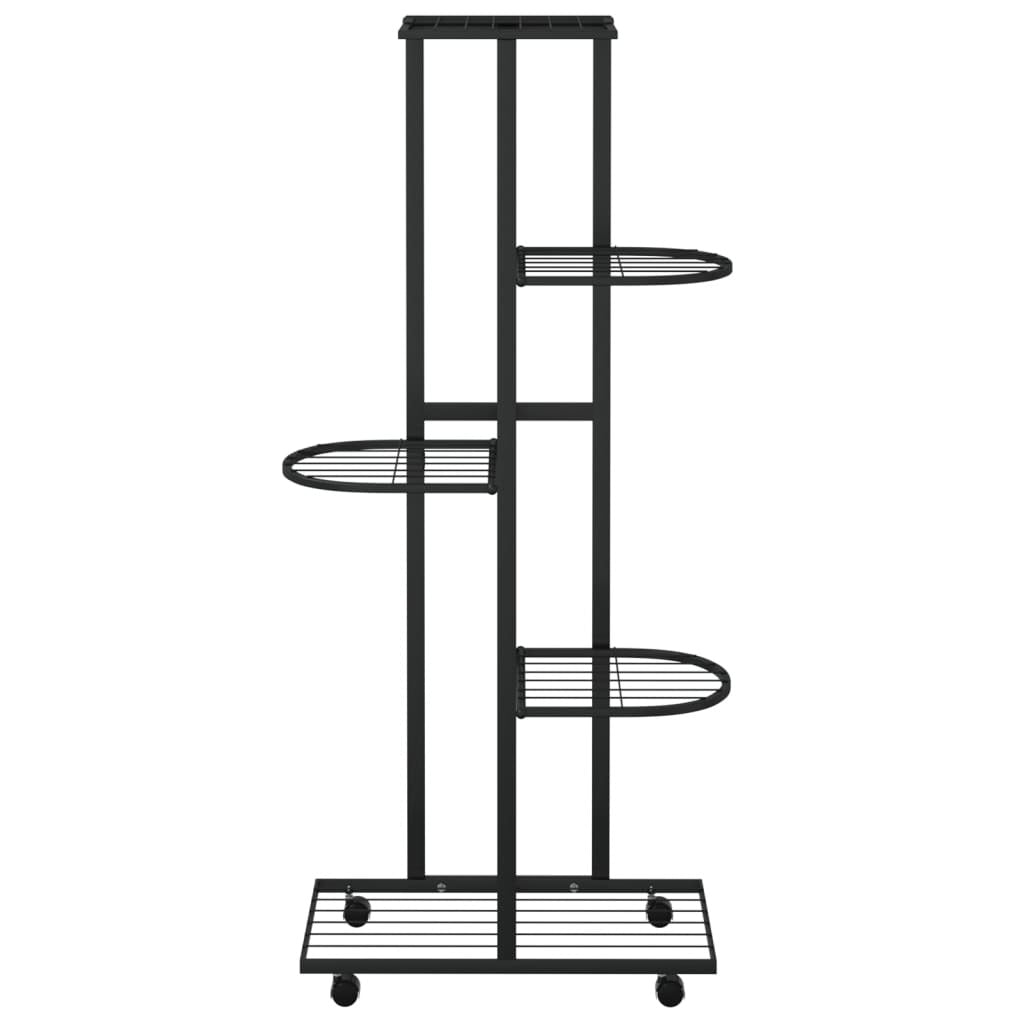 5-Floor Flower Stand with Wheels 17.3