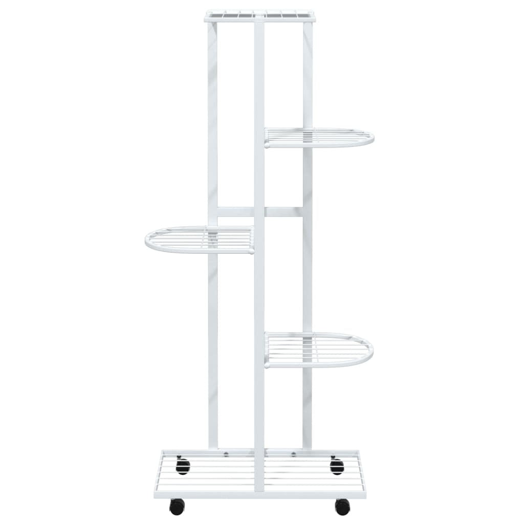 5-Floor Flower Stand with Wheels 17.3