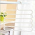 5 Layer Hanger Plastic Multipurpose Kitchen Towels Hanger, Space Saver Cabinet Hanger Multiple Clothe Hanger Tie Shawls Cabinet Organizer - WoodPoly.com