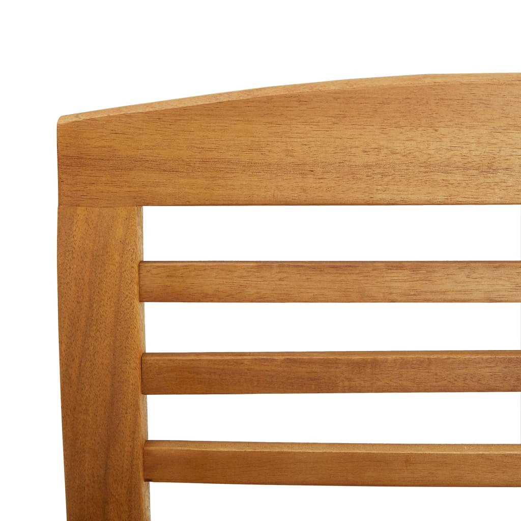 5 Piece Patio Lounge Set Solid Acacia Wood - WoodPoly.com