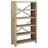 5-Tier Bookcase 31.5"x11.8"x55.1" Solid Wood Acacia