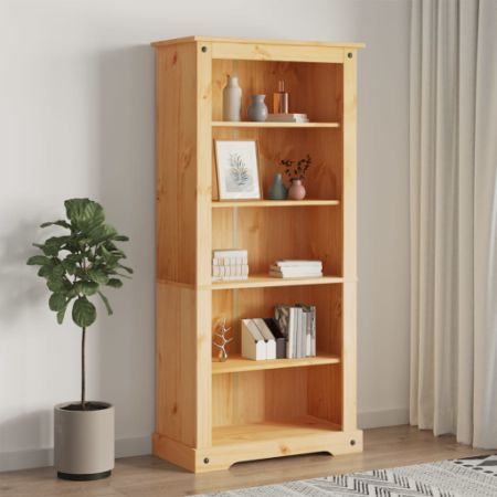 5-Tier Bookcase Mexican Pine Corona Range 31.9