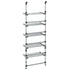 5-Tier Hanging Laundry Drying Rack Aluminum