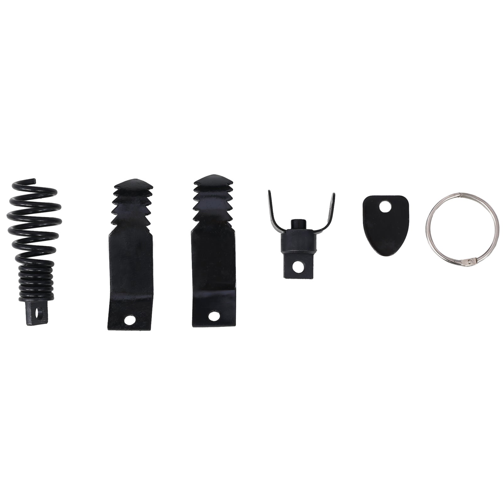 60FTx1/2Inch Drain Cleaner Machine Electric Drain Auger with 4 Cutter & Foot Switch Drain Cleaner Machine Sewer Snake Drill Drain Auger Cleaner for 1