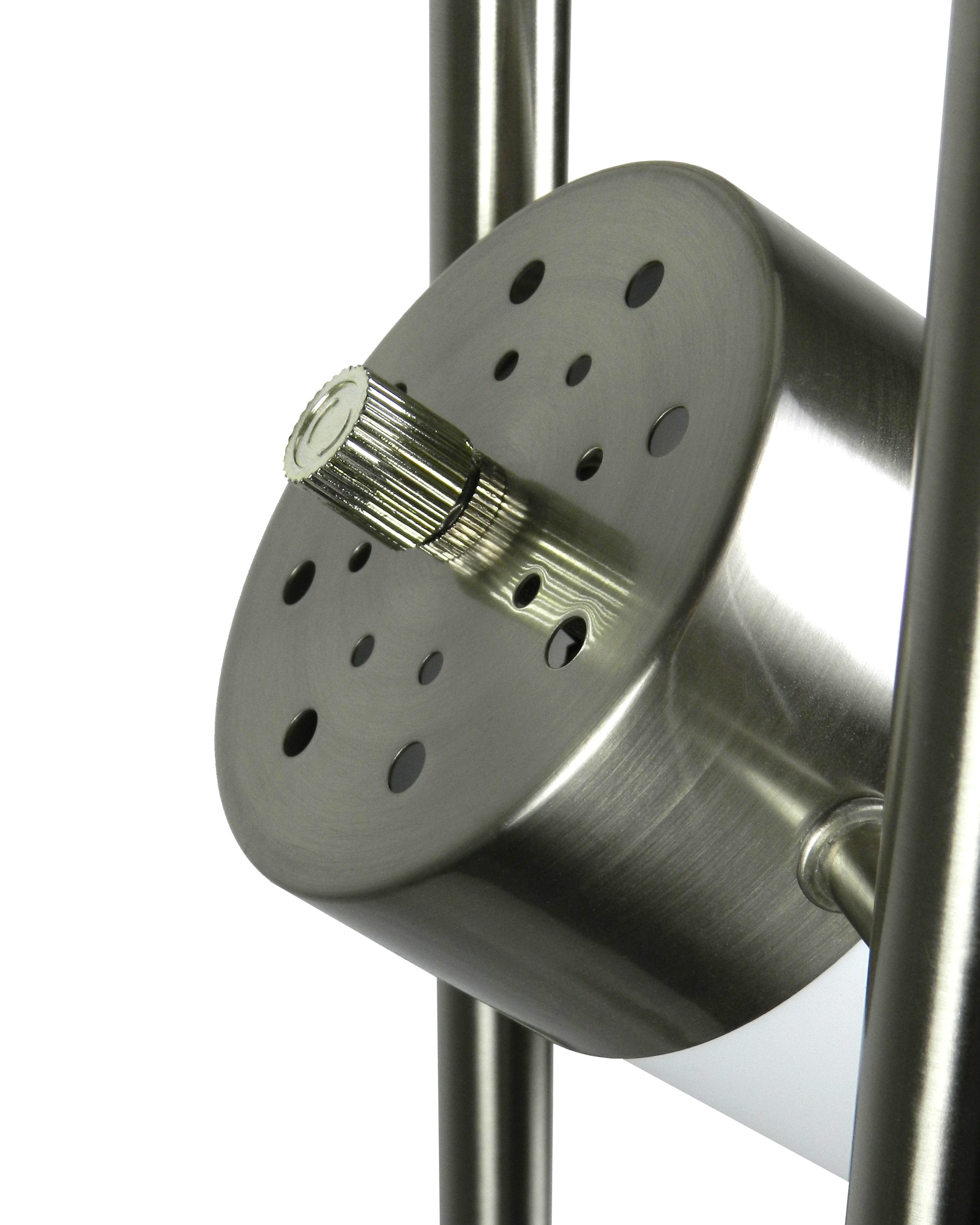 65"H 3-WHITE-HEAD WITH TWO WAY ADJUSTABLE FLOOR LAMP (1 PC/CTN/ 1.10 Cu Ft/12.32 G.W. lbs)