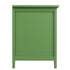 71-inchstylishTVcabinet Entertainment CenterTV stand,TVConsoleTable, Media Console,solidwood frame,Changhong glass door,Metal handle,antique green,canbeplacedin the children's room,bedroom Living Room