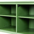 71-inchstylishTVcabinet Entertainment CenterTV stand,TVConsoleTable, Media Console,solidwood frame,Changhong glass door,Metal handle,antique green,canbeplacedin the children's room,bedroom Living Room