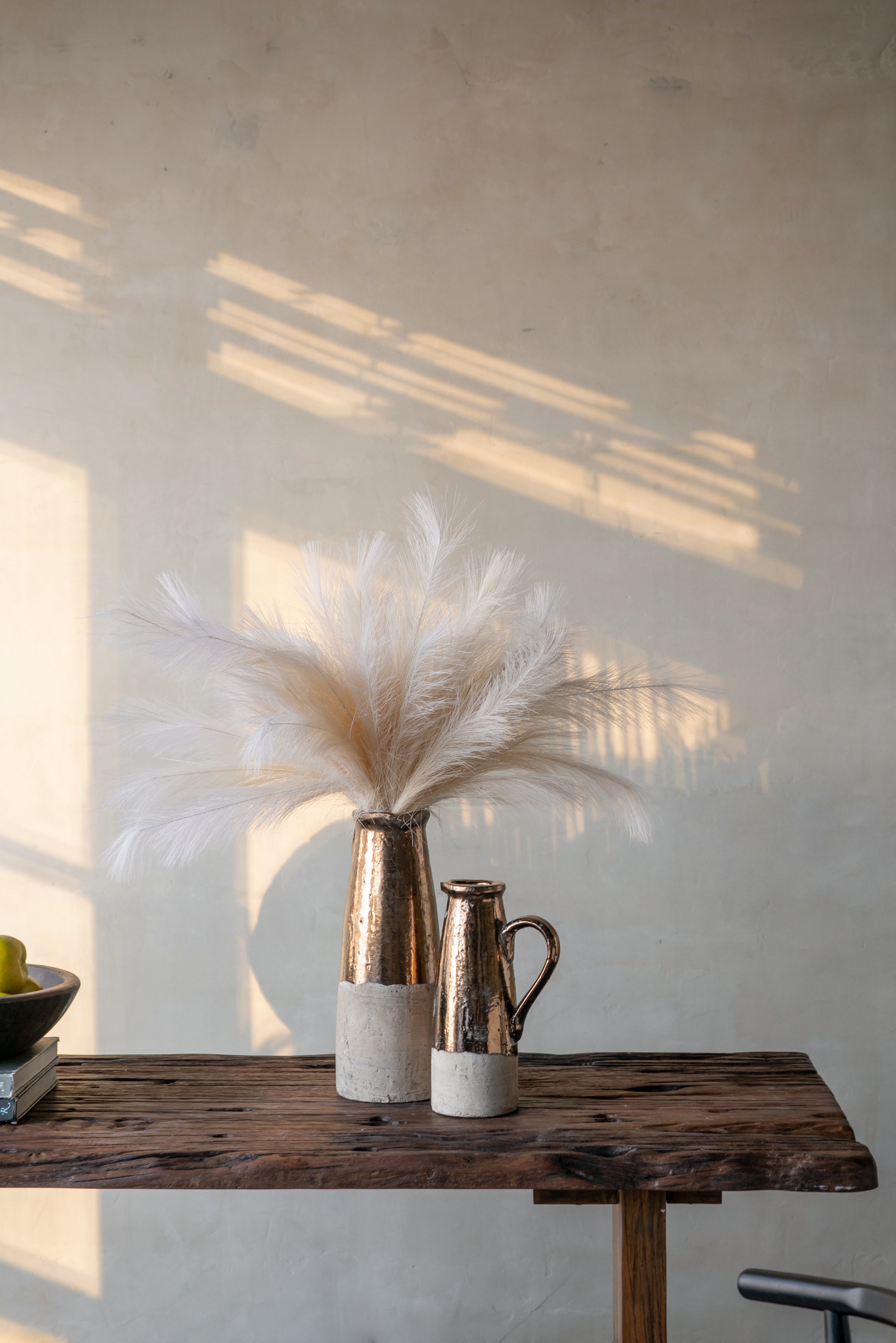 8.9" x 5.7" x 14.4" Candia Terracotta Pitcher, Sienna Brown