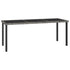 9 Piece Patio Dining Set Poly Rattan Gray - WoodPoly.com
